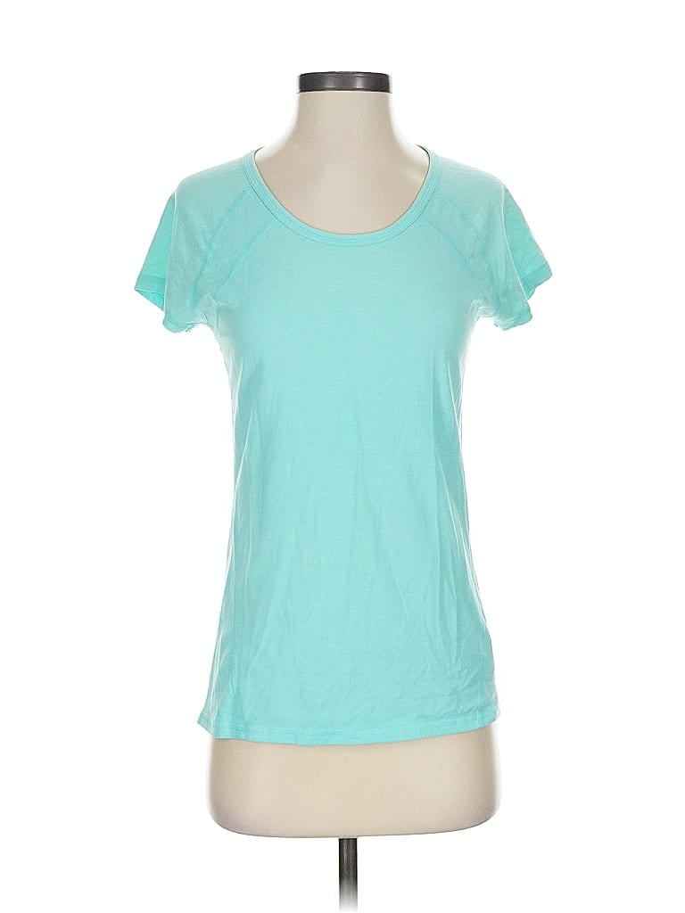 Pre-owned Z By Zella Active T-shirt In Blue