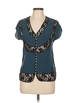 Falls Short Sleeve Silk Top