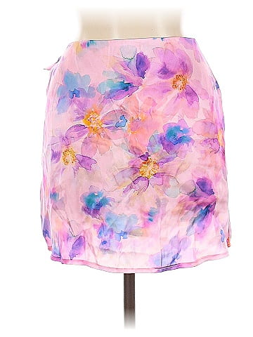 Frankies Bikinis Silk Skirt (view 2)