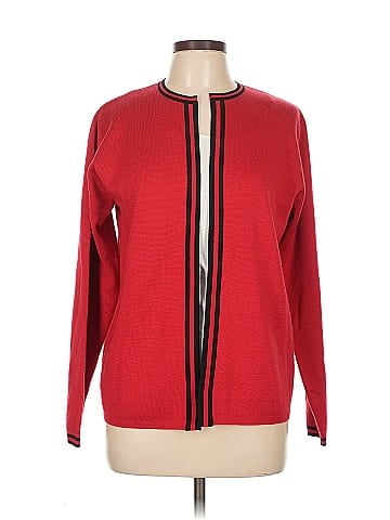 Linda Allard Ellen Tracy Wool Cardigan (view 1)