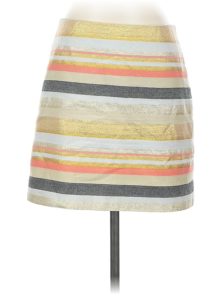 Pre-owned J.crew Factory Store Casual Skirt In Gold