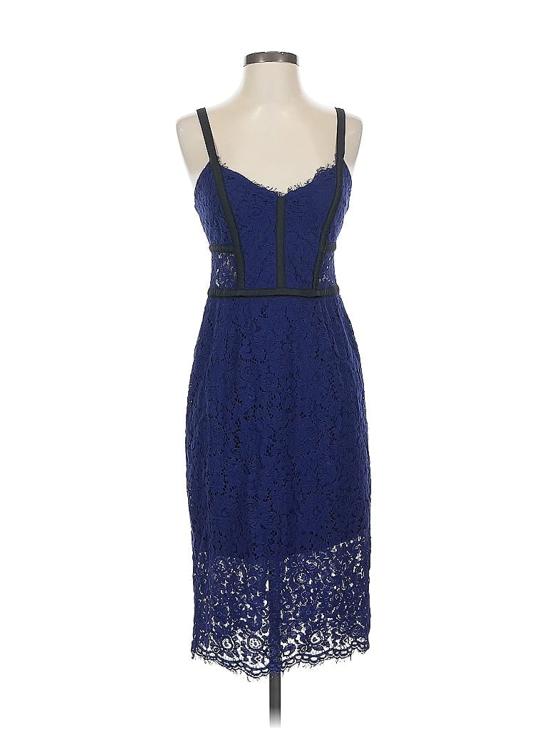 Pre-owned Express Cocktail Dress In Blue