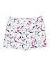 Assorted Brands 100% Polyester Print White Shorts Size 12 - photo 2