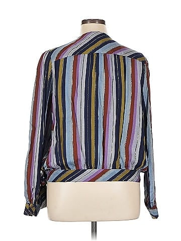 a.n.a. A New Approach Long Sleeve Blouse (view 2)
