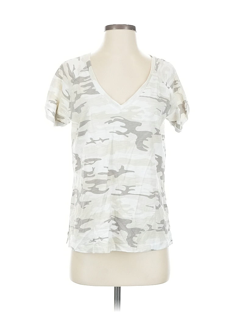 Pre-owned Sanctuary Short Sleeve T-shirt In Silver