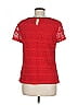 Talbots Red Short Sleeve Top Size 8 - photo 2