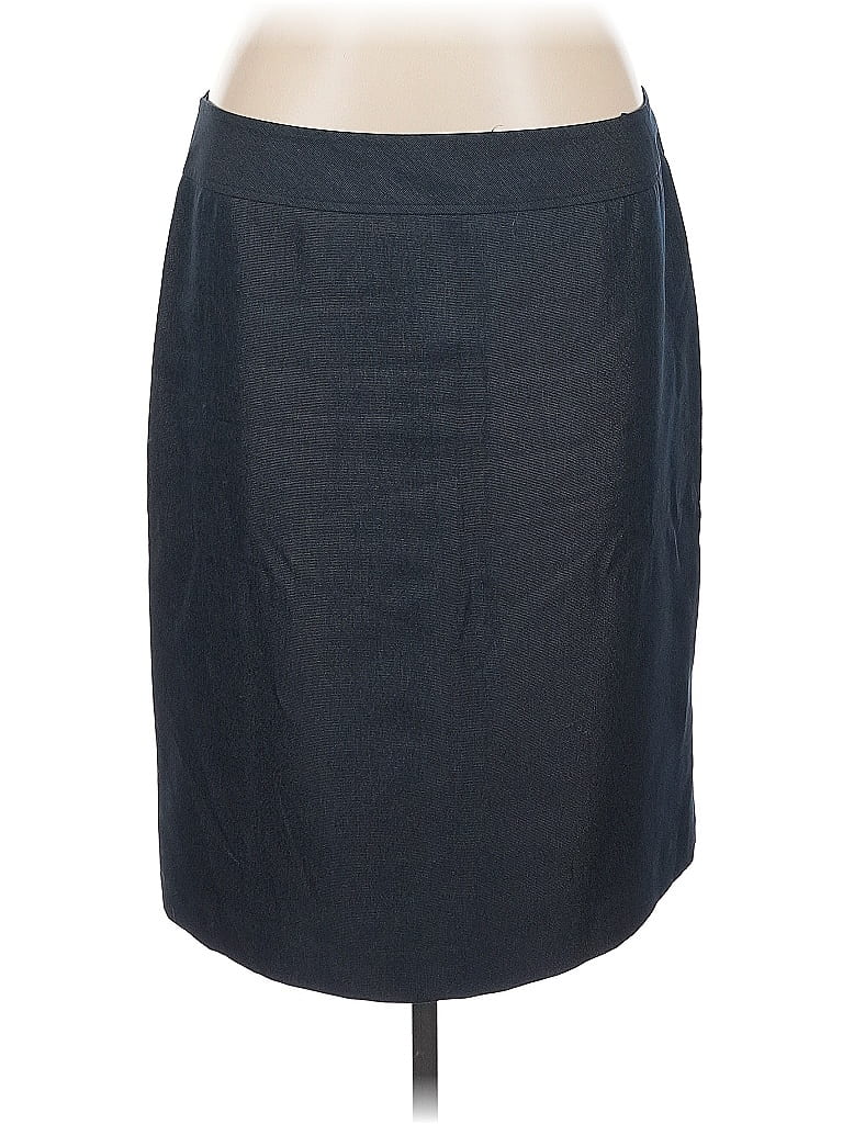 Pre-owned Le Suit Casual Skirt In Gray