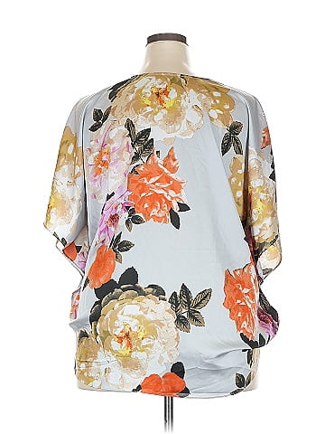 INC International Concepts 3/4 Sleeve Blouse (view 2)