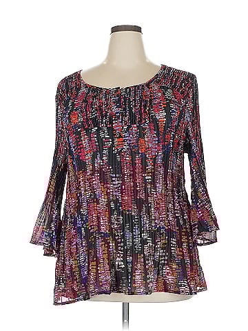 Fashion Bug 3/4 Sleeve Blouse (view 1)