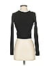 Fashion Nova Black Long Sleeve Top Size S - photo 1