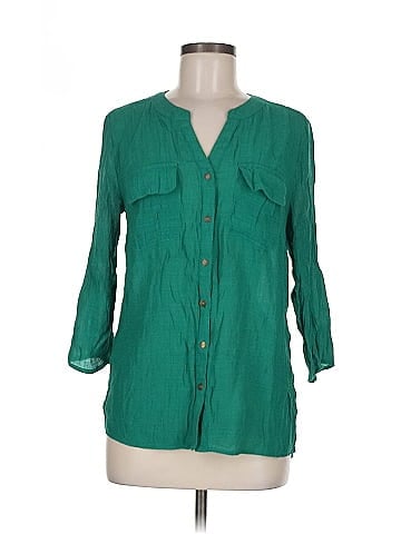 Notations 3/4 Sleeve Blouse (view 1)