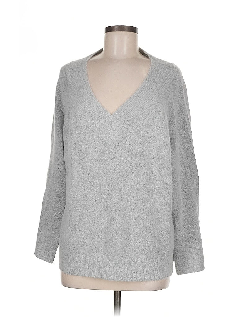 Pre-owned Leith Pullover Sweater In Gray