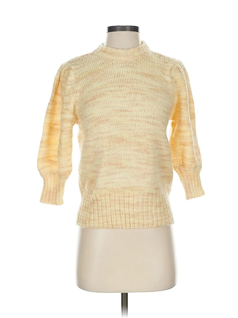 Pre-owned Popsugar Pullover Sweater In Yellow