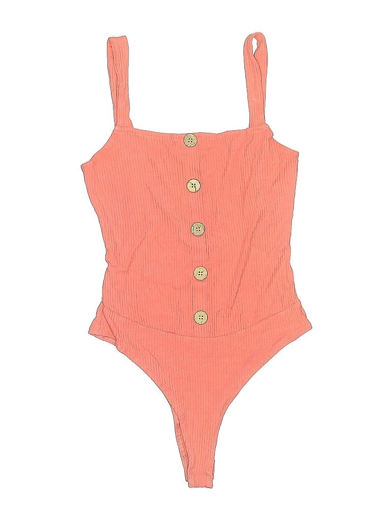 Pre-owned Rue21 Bodysuit In Orange