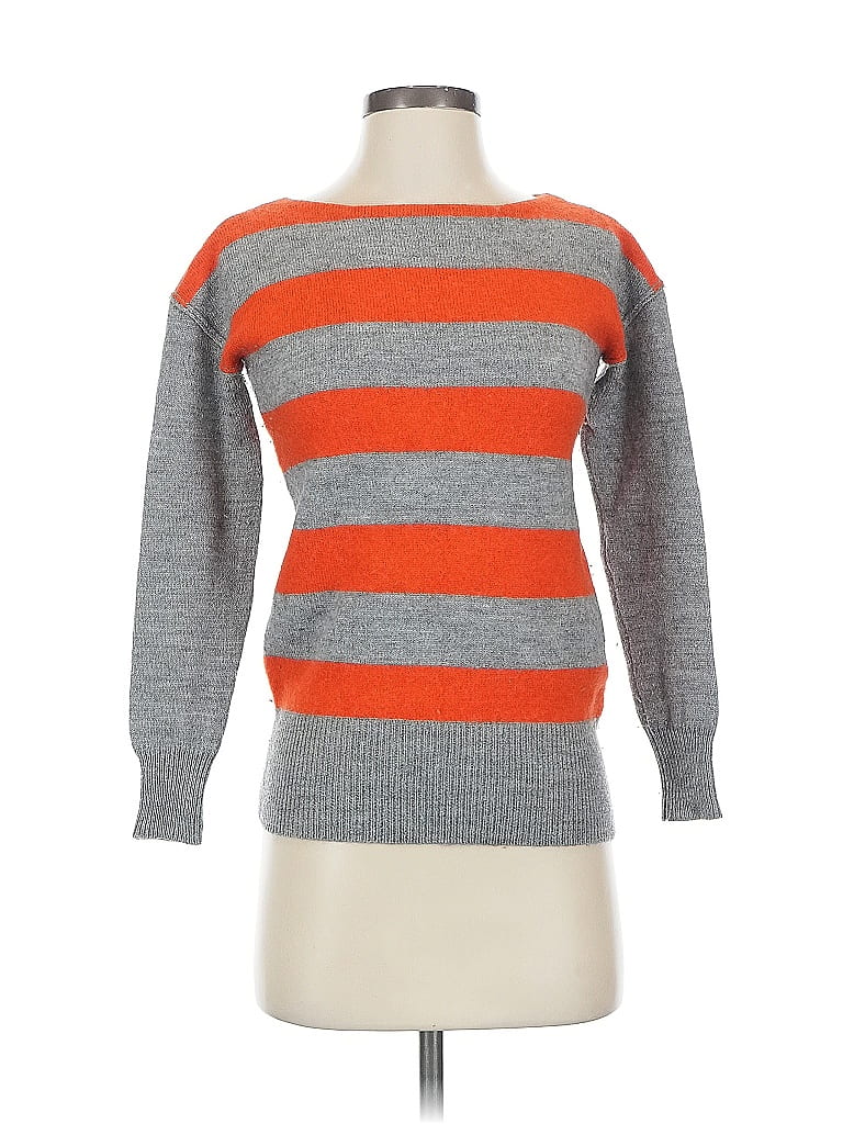 Pre-owned J.crew Factory Store Pullover Sweater In Gray