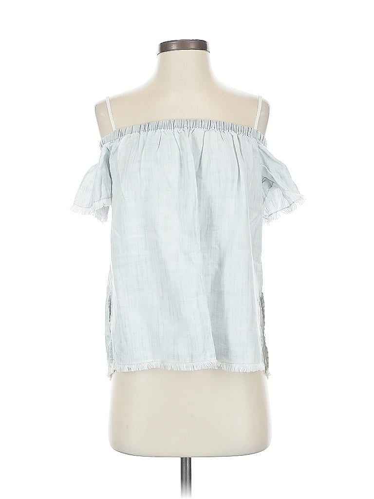 Pre-owned Cloth & Stone Sleeveless Blouse In Blue