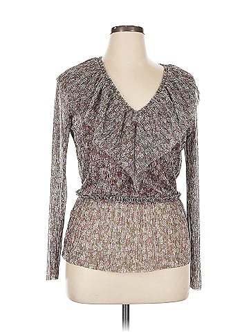 INC International Concepts Long Sleeve Blouse (view 1)
