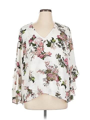 T Tahari 3/4 Sleeve Blouse (view 1)