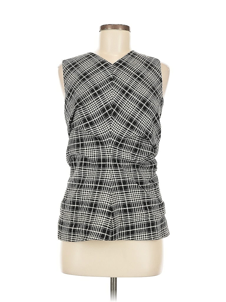 Tanya Taylor Gray Sleeveless Top Size 6 - photo 1