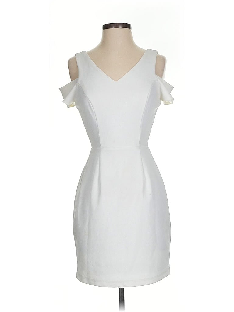 Pre-owned Speechless Cocktail Dress In White