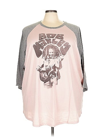 Torrid 3/4 Sleeve T-Shirt (view 1)