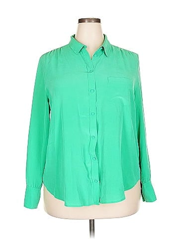 J.Crew Long Sleeve Silk Top (view 1)