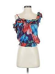 Bebe Sleeveless Silk Top