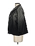 Eileen Fisher Chevron-herringbone Black Wool Blazer Size XS - photo 5