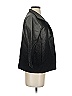 Eileen Fisher Chevron-herringbone Black Wool Blazer Size XS - photo 4