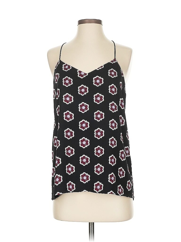Pre-owned Express Sleeveless Blouse In Black