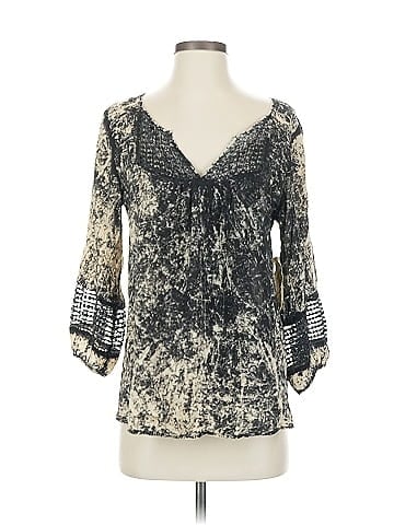 One World 3/4 Sleeve Blouse (view 1)