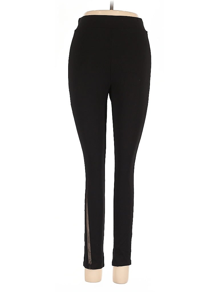 Pre-owned Guess Active Pants In Black