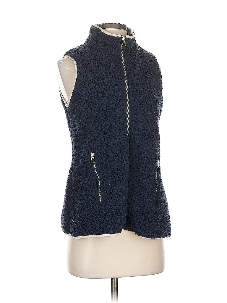 Pre-owned Sail To Sable Vest In Blue