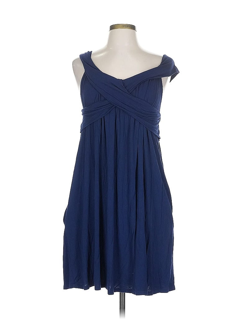 Click to view more detailed imagery on our partner's website Pre-owned How Very Loved Casual Dress In Blue
