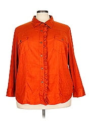 Susan Graver 3/4 Sleeve Blouse
