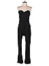 Express Solid Black Jumpsuit Size 6 - photo 1