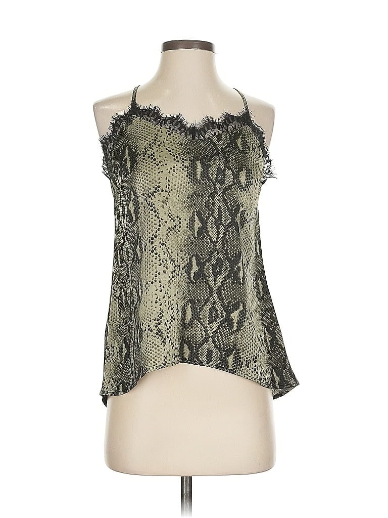 Pre-owned Sen Sleeveless Blouse In Green