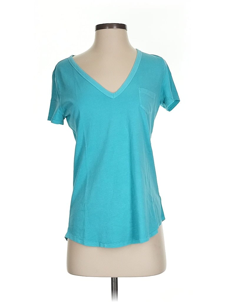 Pre-owned Gap Short Sleeve T-shirt In Blue
