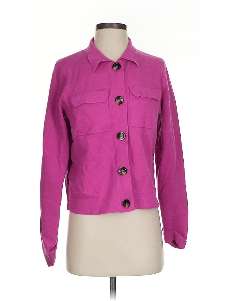 Pre-owned T Tahari Cardigan Sweater In Pink