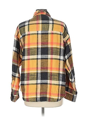 American Eagle Outfitters Long Sleeve Button-Down Shirt (view 2)
