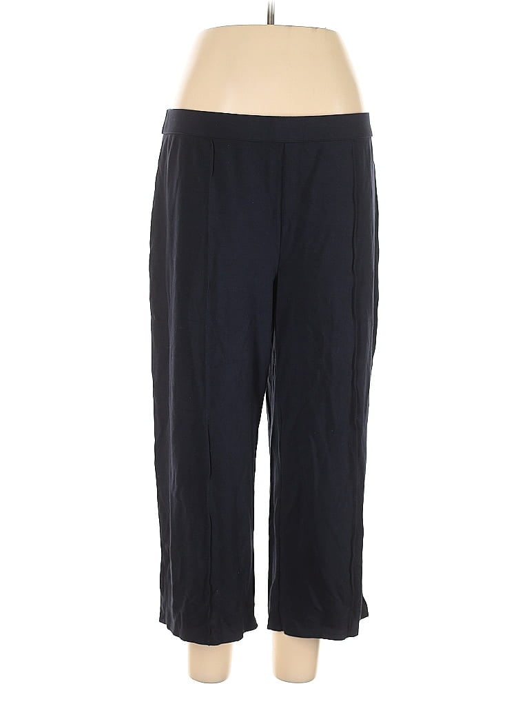 Pre-owned Jjill Casual Pants In Blue