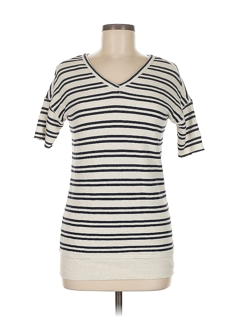 Pre-owned Aerie Short Sleeve T-shirt In White