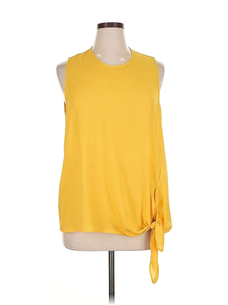 Pre-owned Counterparts Sleeveless T-shirt In Yellow