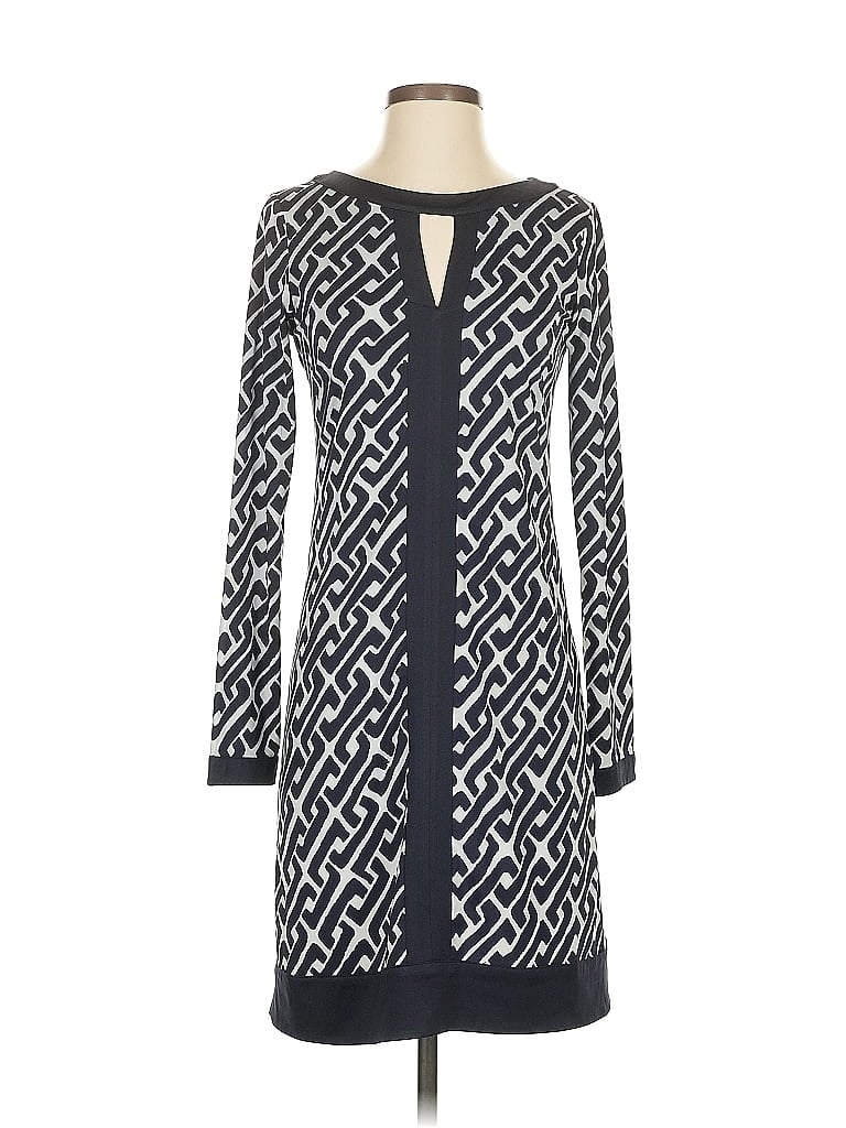 Pre-owned Inc International Concepts Casual Dress In Blue