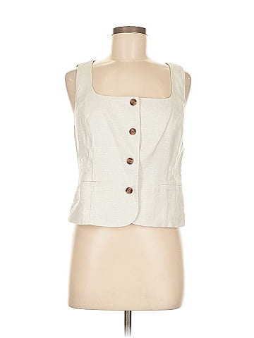 J.Crew Factory Store Sleeveless Button-Down Shirt (view 1)
