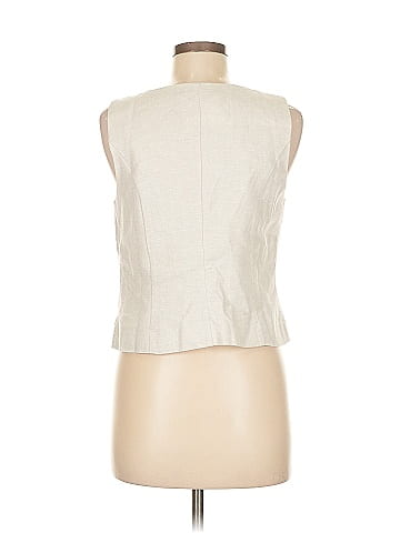 J.Crew Factory Store Sleeveless Button-Down Shirt (view 2)