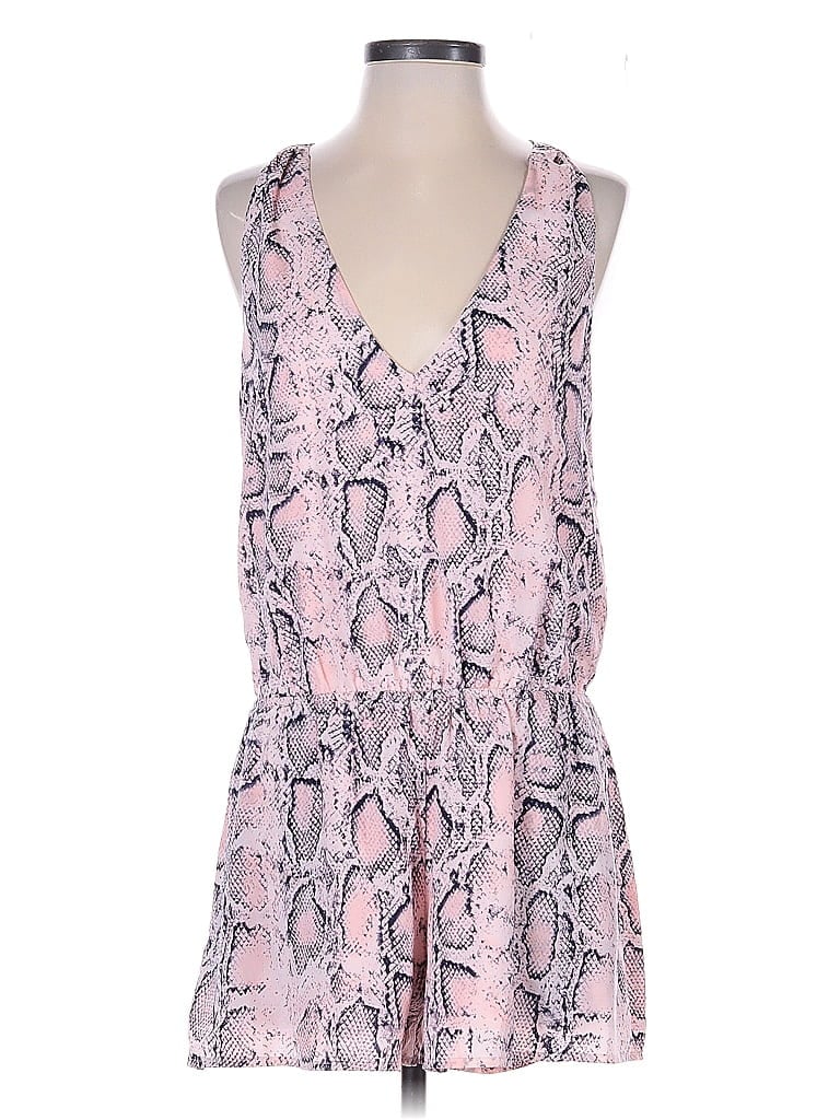 Pre-owned Blue Blush Romper In Pink