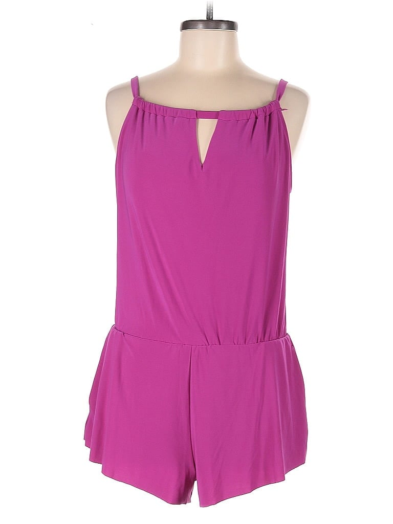 Pre-owned Aqua Green Romper In Purple
