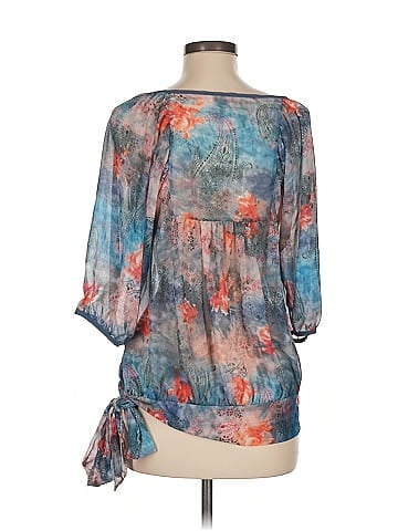 Sushiflower 3/4 Sleeve Blouse (view 2)
