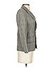 Evan Picone 100% Wool Houndstooth Gray Tan Wool Blazer Size 2 - photo 4